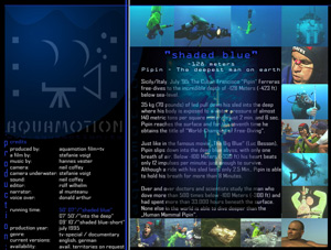 aquamotion - 'SHADED BLUE' - click for flyer and production images